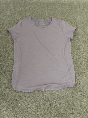Relaxed Lavender Short-Sleeve Performance Tee